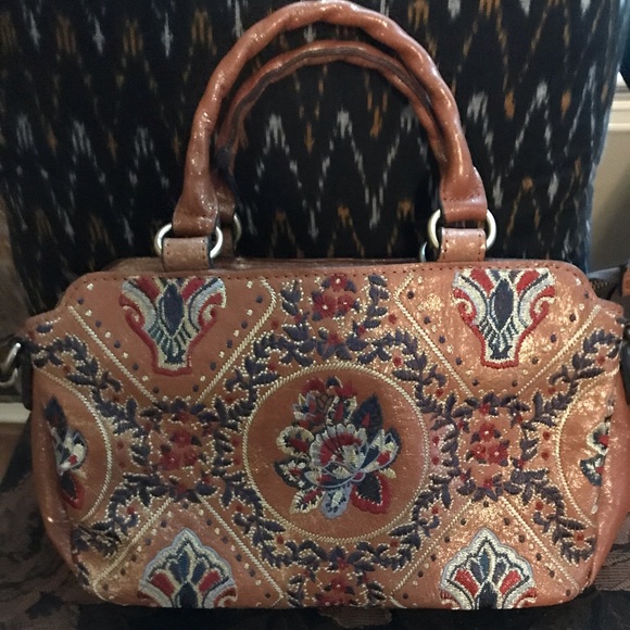 Patricia Nash Bags Vintage Patricia Nash Angelin Leather Satchel